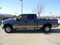 2004 Medium Wedgewood Blue Metallic Ford F250 Super Duty Lariat Crew Cab 4x4  photo #5