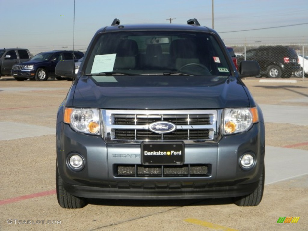 2010 Escape XLT - Steel Blue Metallic / Charcoal Black photo #2