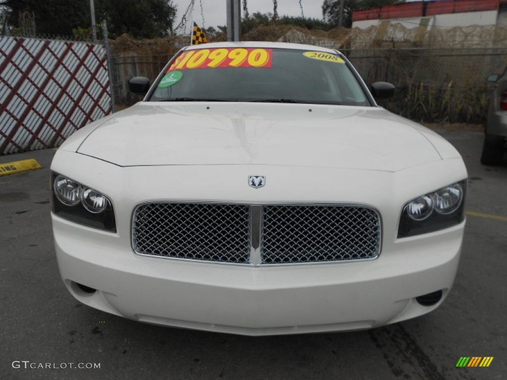 2008 Charger SE - Cool Vanilla Clear Coat / Dark/Light Slate Gray photo #2