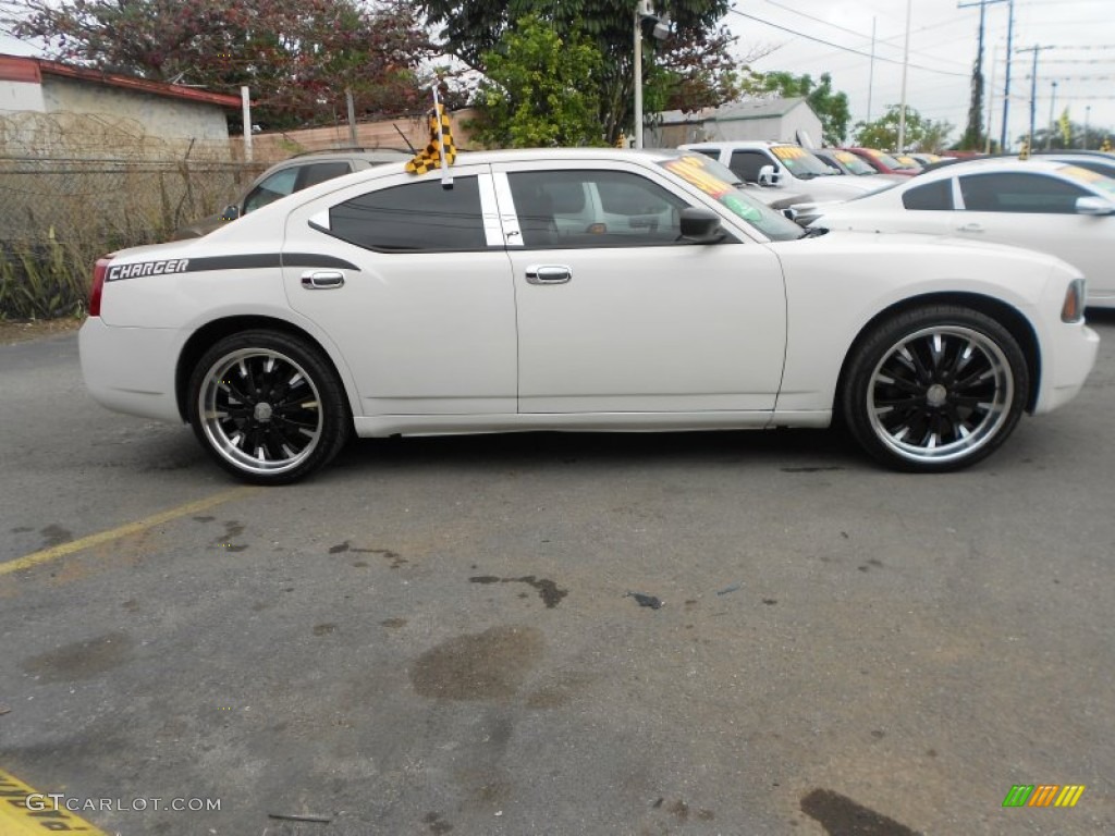 2008 Charger SE - Cool Vanilla Clear Coat / Dark/Light Slate Gray photo #5