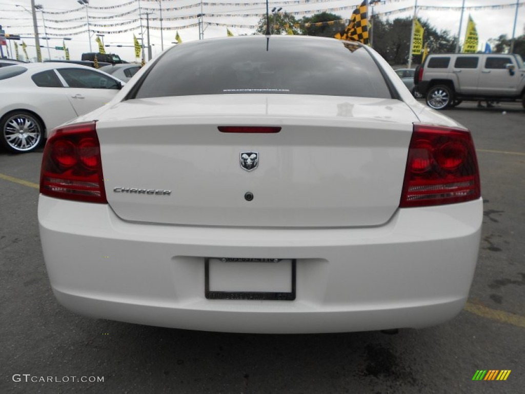 2008 Charger SE - Cool Vanilla Clear Coat / Dark/Light Slate Gray photo #8
