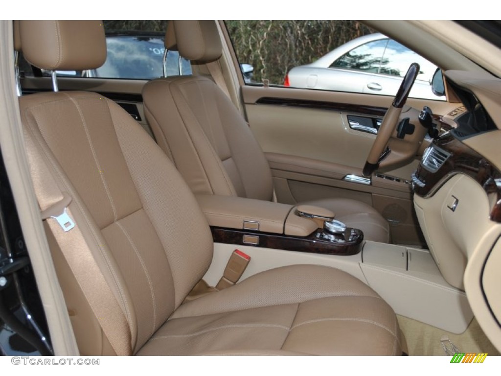 Savanna/Cashmere Interior 2009 Mercedes-Benz S 550 4Matic Sedan Photo #59661262