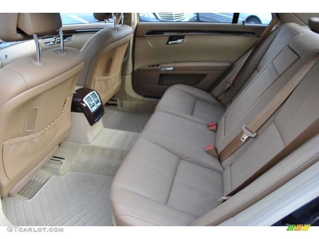 Savanna/Cashmere Interior 2009 Mercedes-Benz S 550 4Matic Sedan Photo #59661320