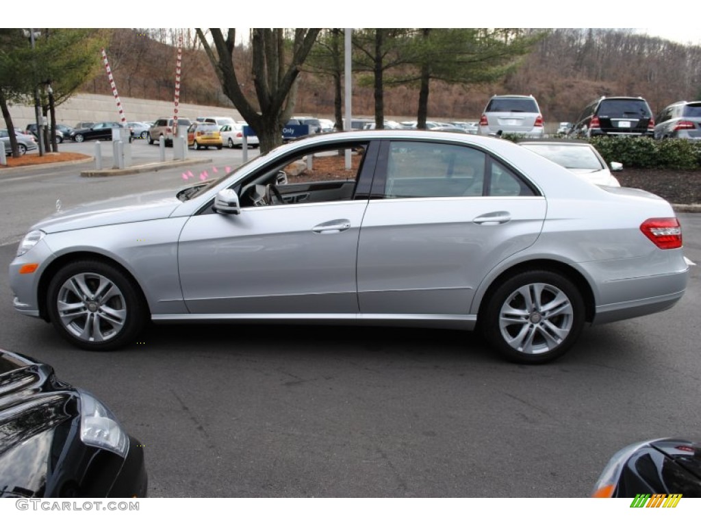 Iridium Silver Metallic 2011 Mercedes-Benz E 350 4Matic Sedan Exterior Photo #59661786