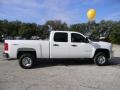 2008 Summit White Chevrolet Silverado 2500HD LS Crew Cab 4x4  photo #3