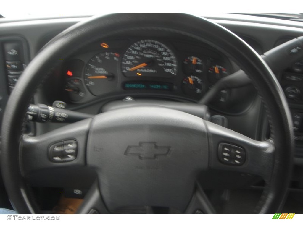 2006 Silverado 3500 LT Crew Cab 4x4 Dually - Dark Blue Metallic / Dark Charcoal photo #28