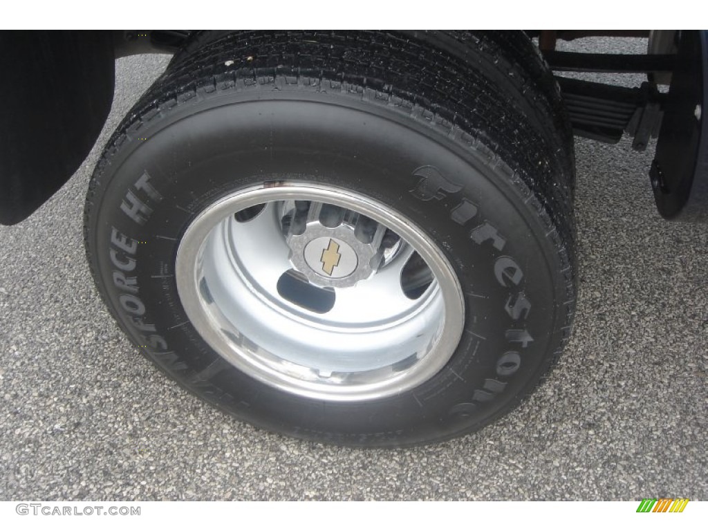 2006 Silverado 3500 LT Crew Cab 4x4 Dually - Dark Blue Metallic / Dark Charcoal photo #52
