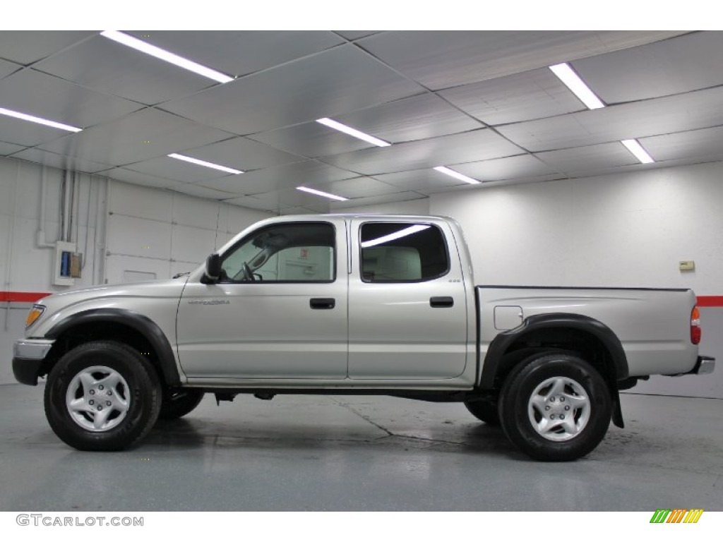 Lunar Mist Silver Metallic 2001 Toyota Tacoma V6 Double Cab 4x4 Exterior Photo #59663553