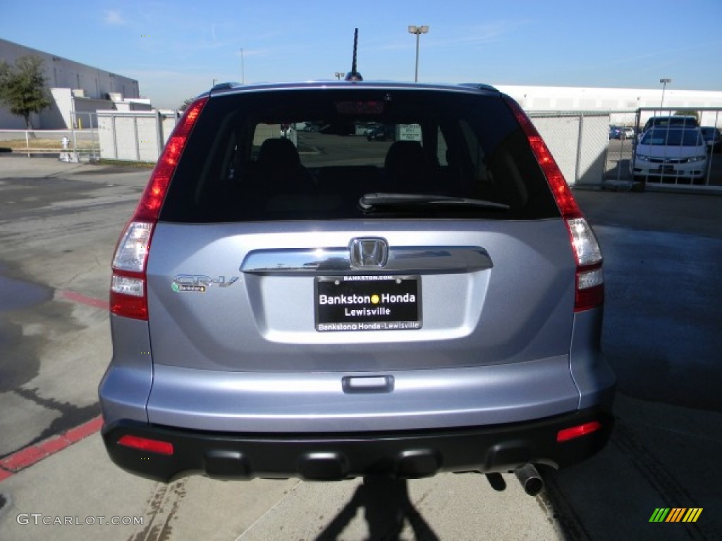 2009 CR-V EX-L - Glacier Blue Metallic / Gray photo #4