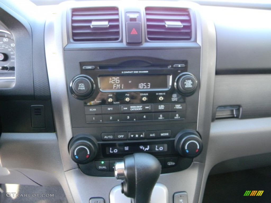 2009 CR-V EX-L - Glacier Blue Metallic / Gray photo #11