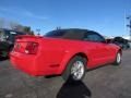 2007 Torch Red Ford Mustang V6 Deluxe Convertible  photo #7