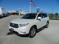 2012 Blizzard White Pearl Toyota Highlander Limited  photo #1