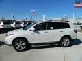 2012 Blizzard White Pearl Toyota Highlander Limited  photo #8