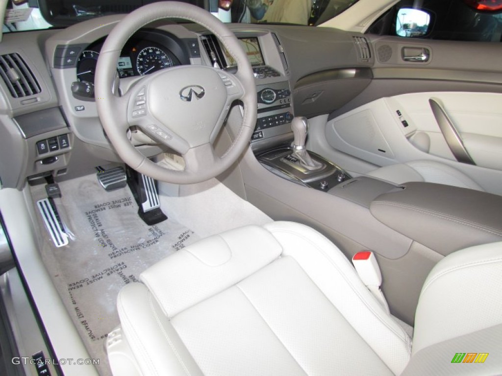 Wheat Interior 2012 Infiniti G 37 Journey Coupe Photo #59666520
