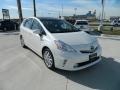 2012 Blizzard White Pearl Toyota Prius v Five Hybrid  photo #3