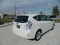 2012 Blizzard White Pearl Toyota Prius v Five Hybrid  photo #5