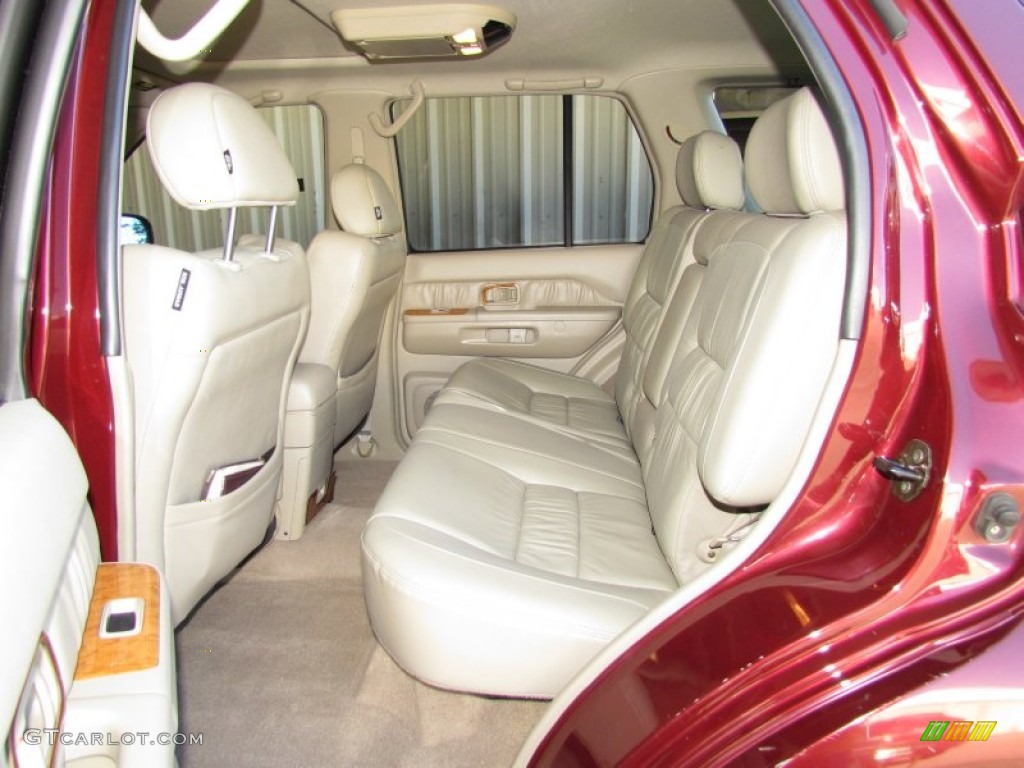 2001 QX4  - Burgundy Metallic / Stone Beige photo #11
