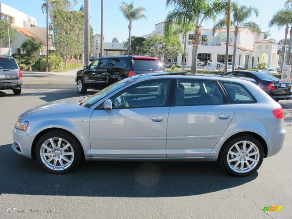 Ice Silver Metallic 2012 Audi A3 2.0 TDI Exterior Photo #59667051