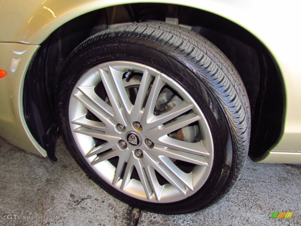 2008 S-Type 3.0 - Winter Gold Metallic / Champagne photo #21