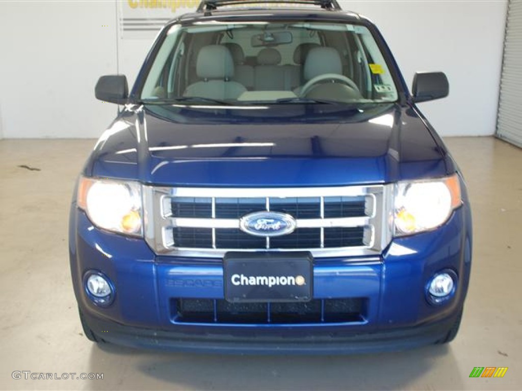 2008 Escape XLT V6 - Vista Blue Metallic / Stone photo #2