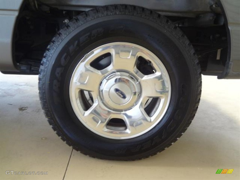 2004 F150 XLT SuperCrew - Dark Shadow Grey Metallic / Medium/Dark Flint photo #7
