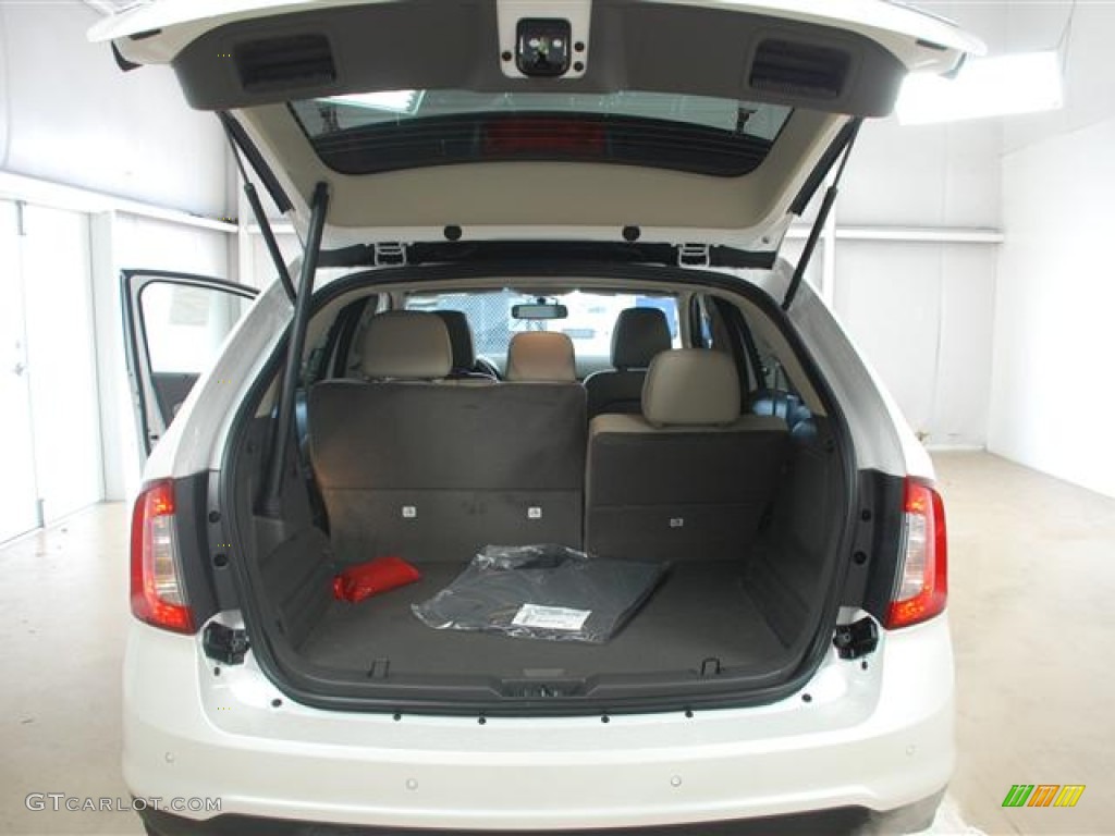 2012 Edge Limited EcoBoost - White Platinum Metallic Tri-Coat / Medium Light Stone photo #8