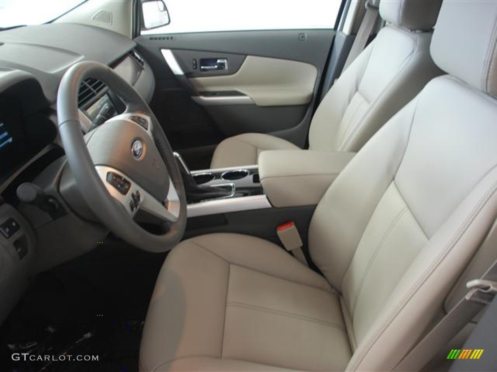 2012 Edge Limited EcoBoost - White Platinum Metallic Tri-Coat / Medium Light Stone photo #10