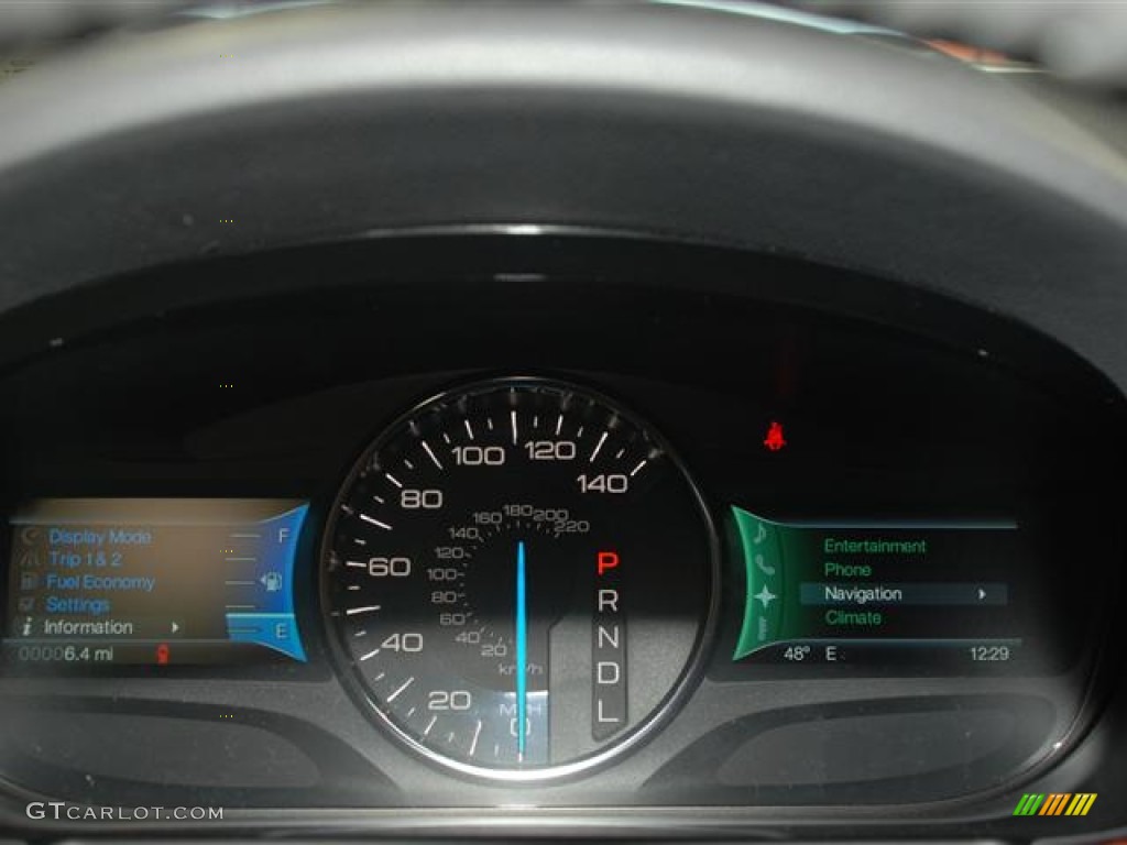 2012 Edge Limited EcoBoost - White Platinum Metallic Tri-Coat / Medium Light Stone photo #15