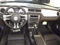 Charcoal Black 2012 Ford Mustang V6 Premium Convertible Dashboard