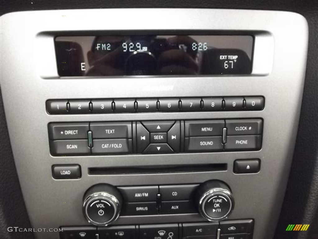 2012 Ford Mustang V6 Premium Convertible Controls Photo #59668662