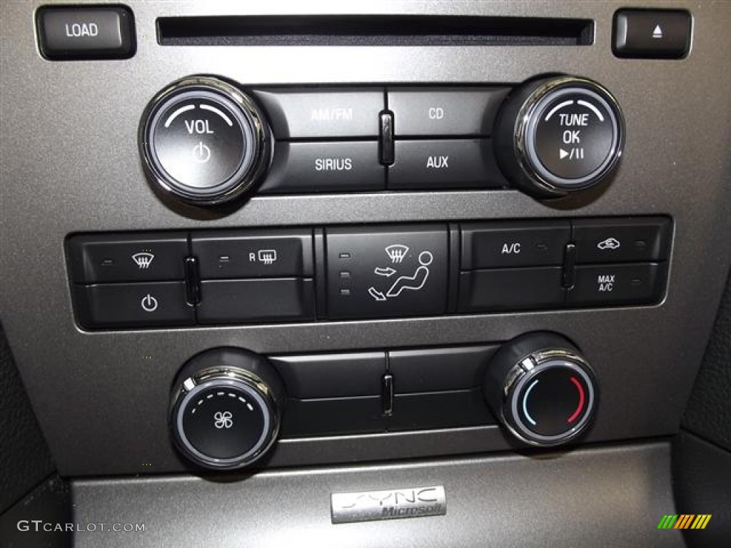 2012 Ford Mustang V6 Premium Convertible Controls Photo #59668665