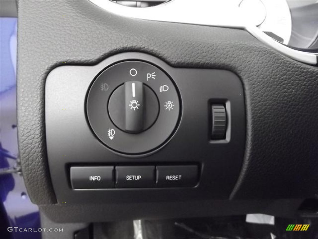 2012 Ford Mustang V6 Premium Convertible Controls Photo #59668680