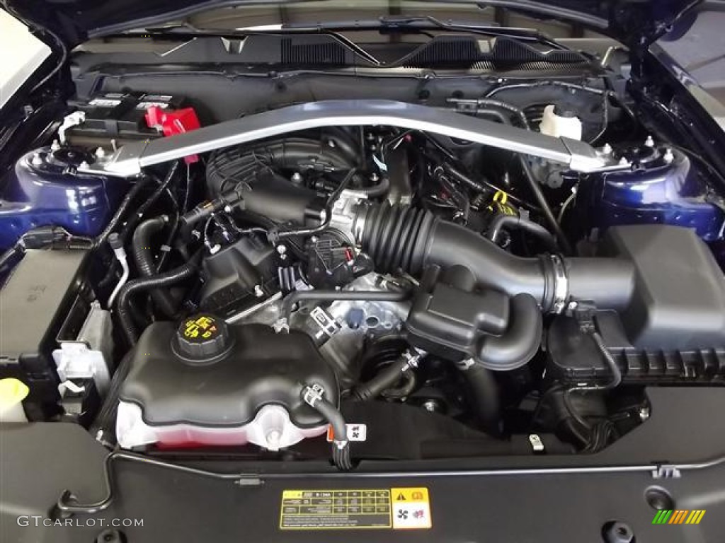 2012 Ford Mustang V6 Premium Convertible 3.7 Liter DOHC 24-Valve Ti-VCT V6 Engine Photo #59668686