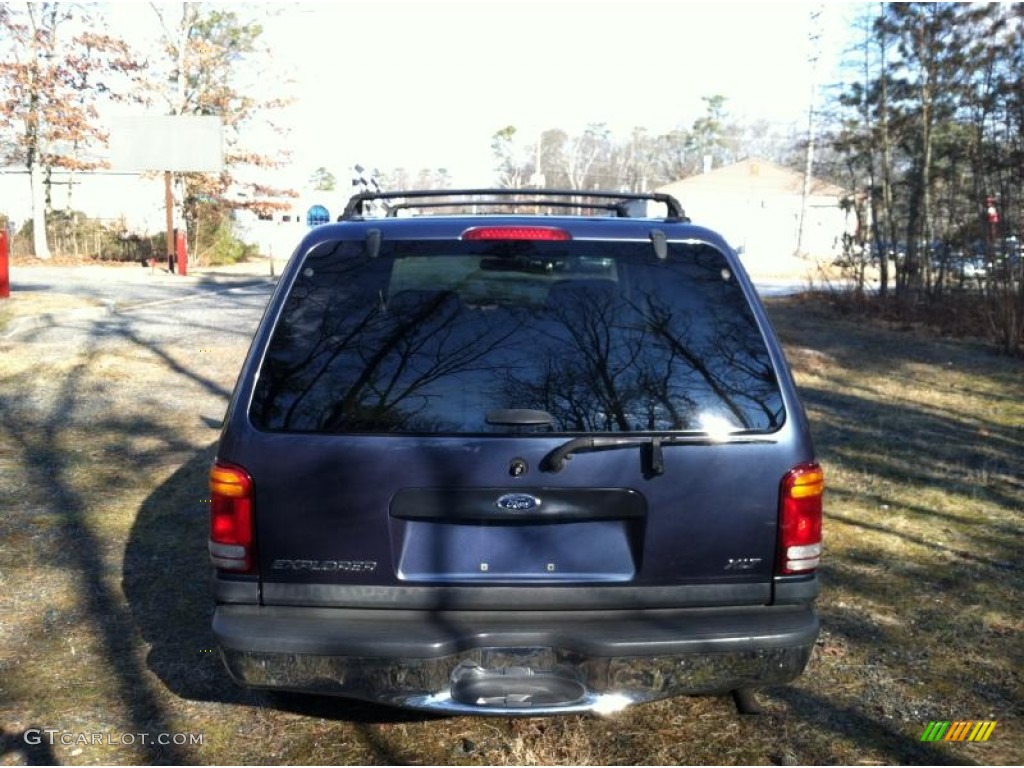 2000 Explorer XLT 4x4 - Medium Wedgewood Blue Metallic / Medium Prairie Tan photo #6