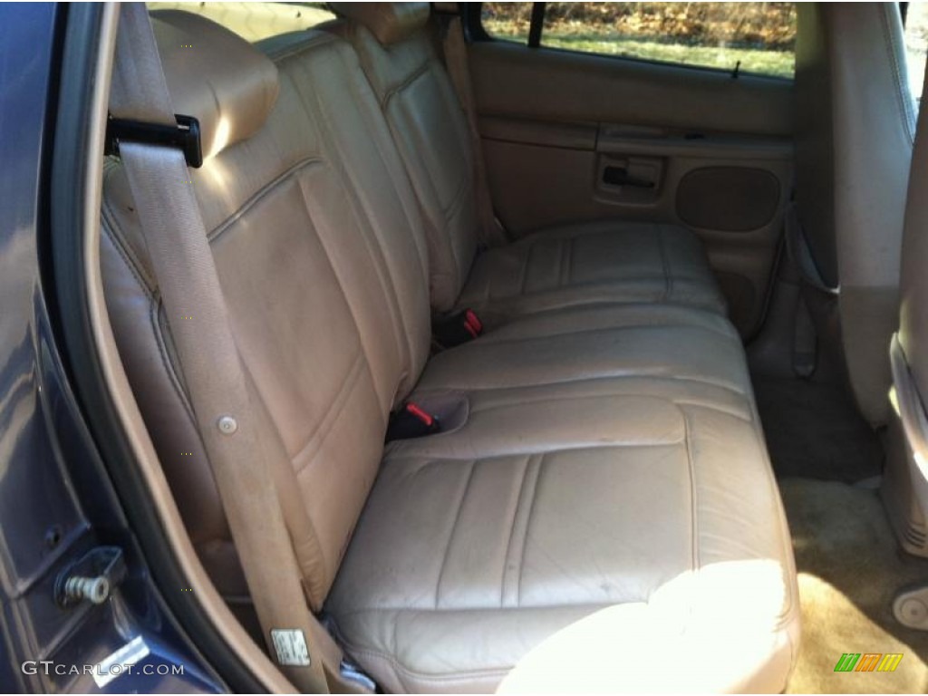 2000 Explorer XLT 4x4 - Medium Wedgewood Blue Metallic / Medium Prairie Tan photo #22
