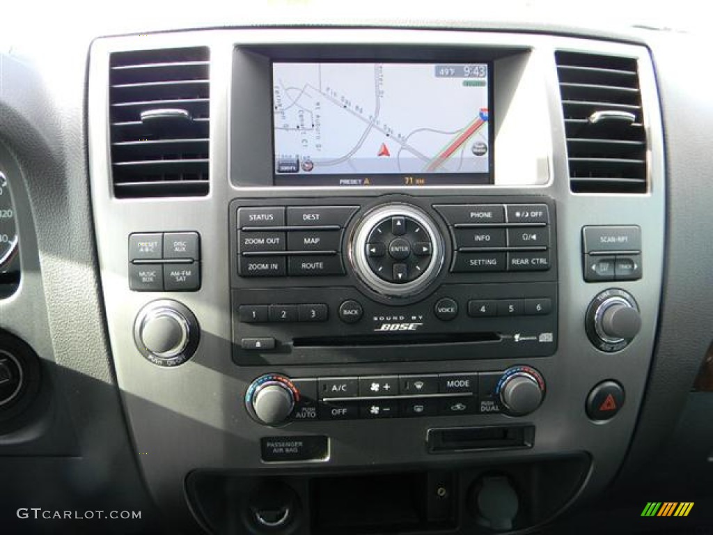 2012 Nissan Armada Platinum Controls Photo #59671084