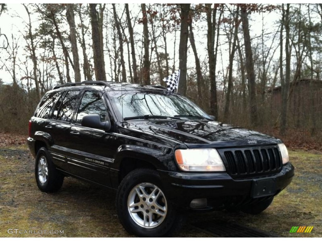 2000 Grand Cherokee Limited 4x4 - Black / Agate photo #1
