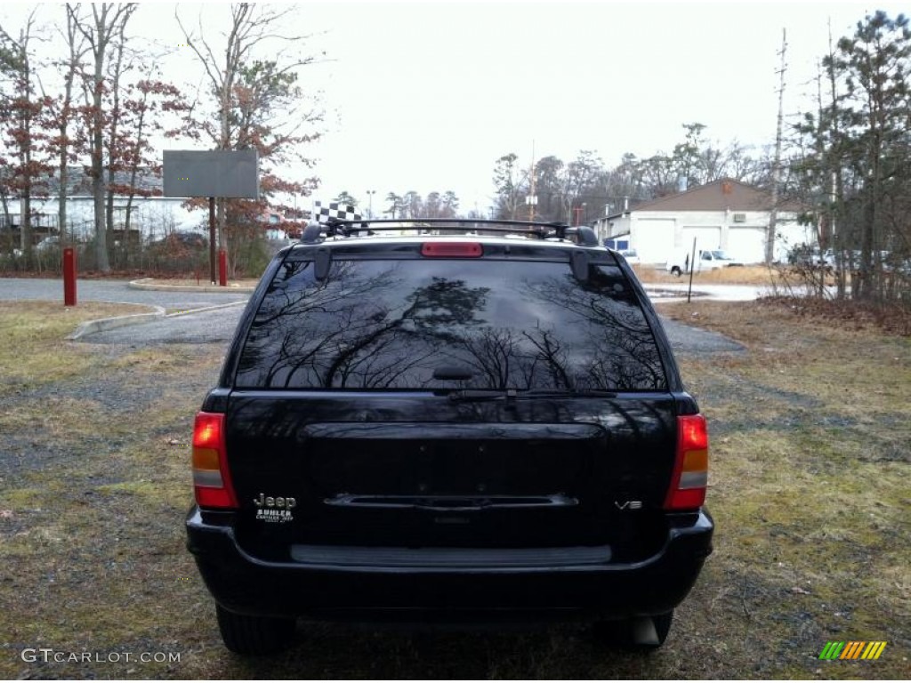 2000 Grand Cherokee Limited 4x4 - Black / Agate photo #6