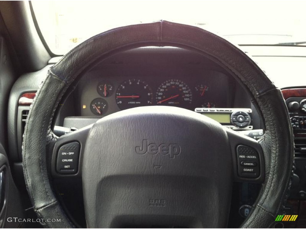 2000 Grand Cherokee Limited 4x4 - Black / Agate photo #30