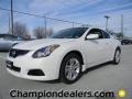 2012 Winter Frost White Nissan Altima 2.5 S Coupe  photo #1