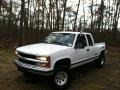 1995 White Chevrolet C/K K1500 Silverado Z71 Extended Cab 4x4  photo #3