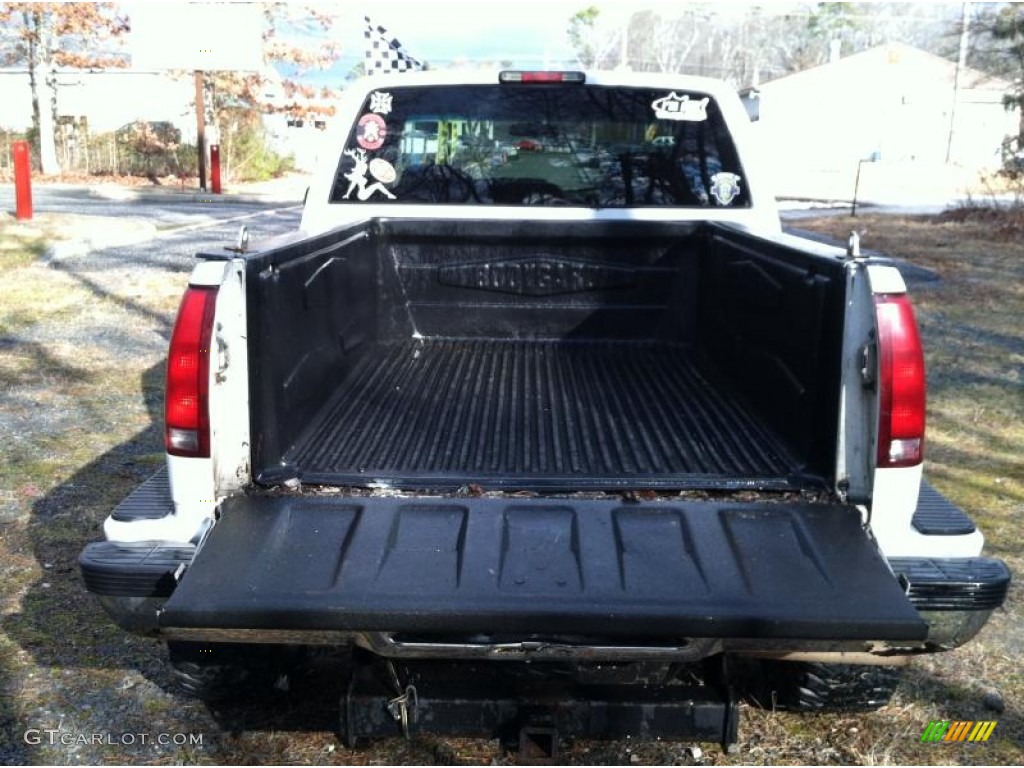1995 C/K K1500 Silverado Z71 Extended Cab 4x4 - White / Blue photo #9