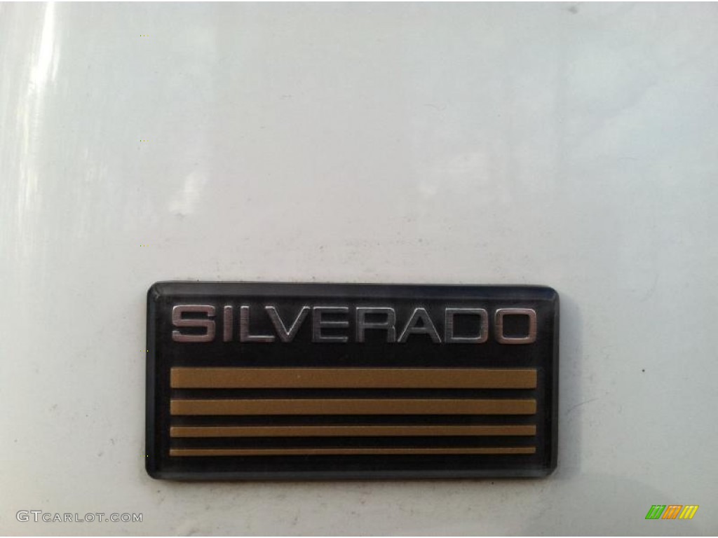1995 Chevrolet C/K K1500 Silverado Z71 Extended Cab 4x4 Marks and Logos Photo #59671714