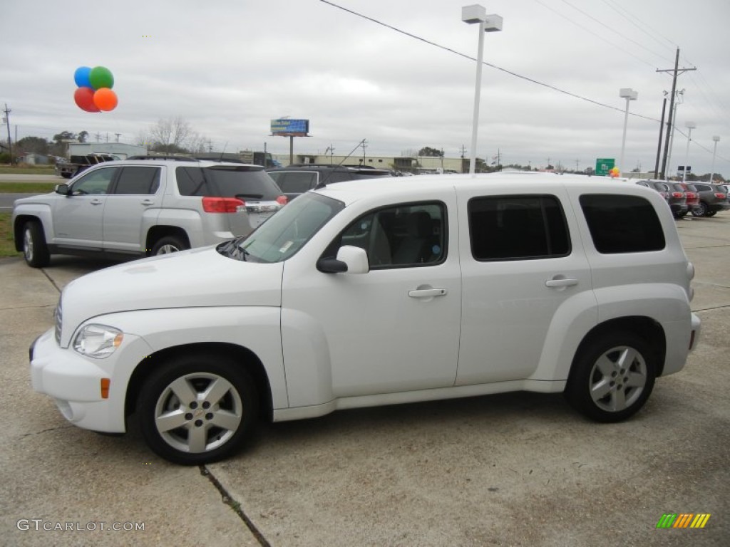 2011 HHR LT - Arctic Ice White / Gray photo #5
