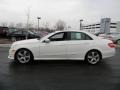 Arctic White 2011 Mercedes-Benz E 350 4Matic Sedan Exterior