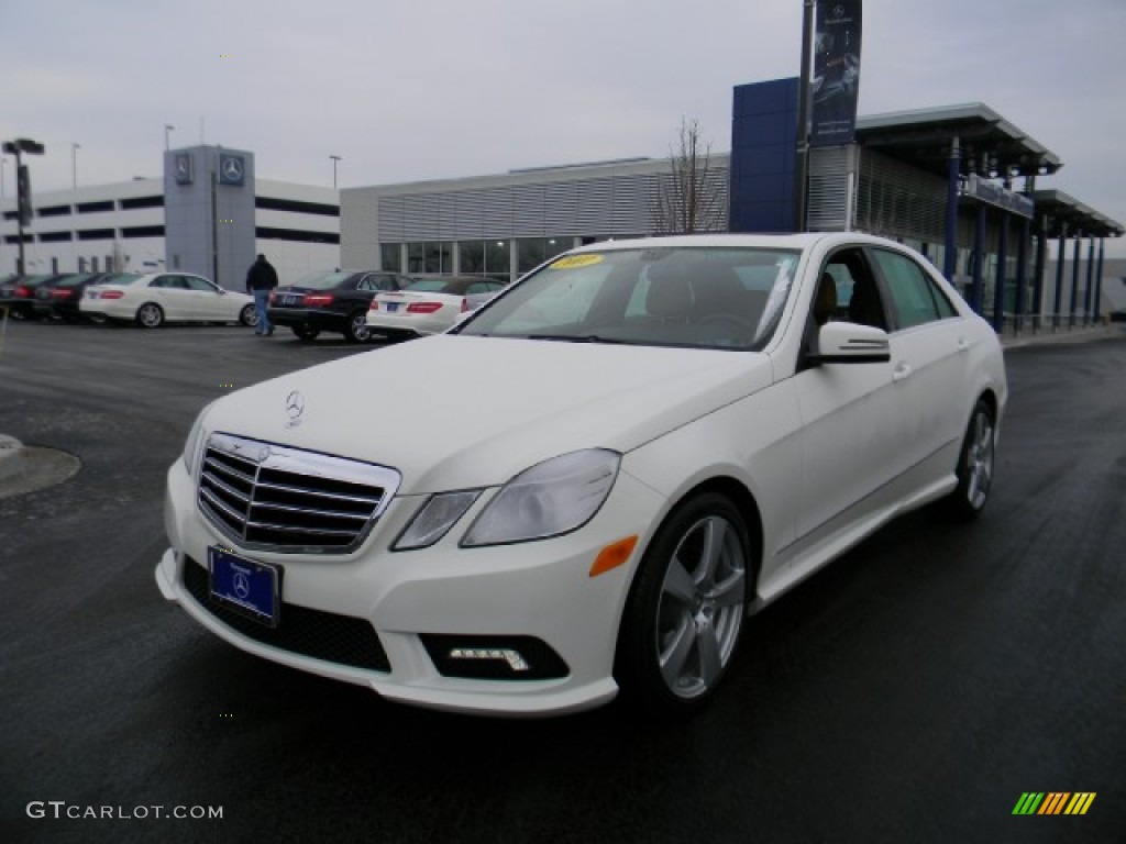 Arctic White 2011 Mercedes-Benz E 350 4Matic Sedan Exterior Photo #59672173