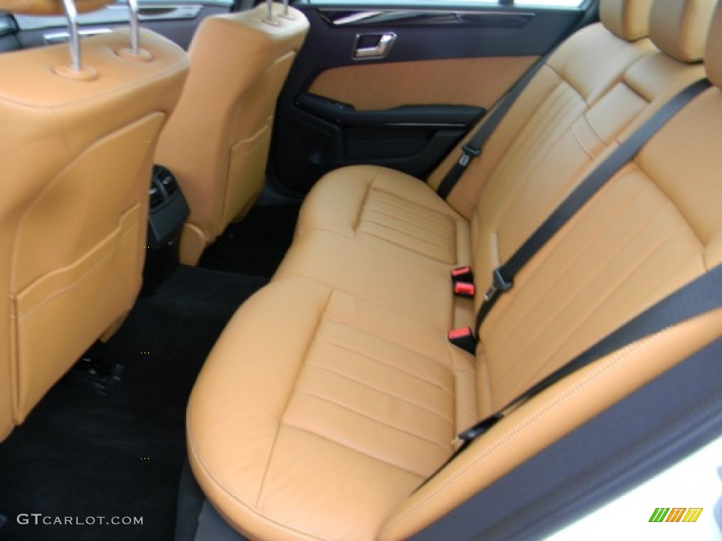 Natural Beige/Black Interior 2011 Mercedes-Benz E 350 4Matic Sedan Photo #59672200