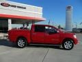 2006 Red Alert Nissan Titan SE Crew Cab  photo #2