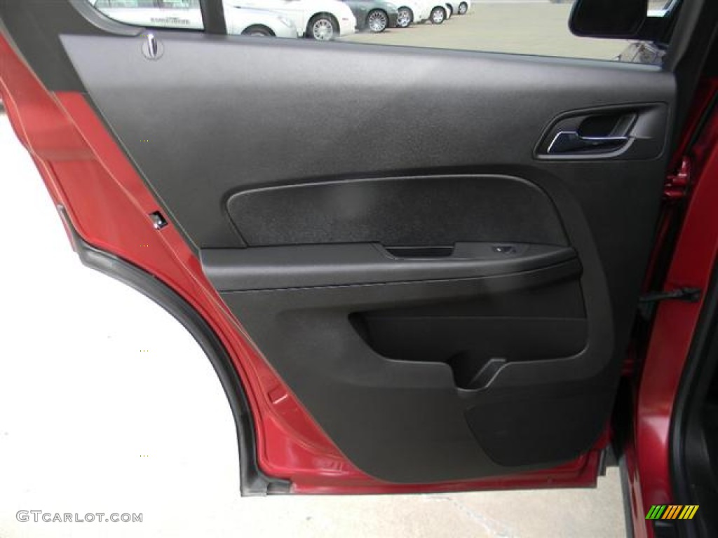 2010 Chevrolet Equinox LTZ Jet Black Door Panel Photo #59673551