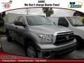 2010 Silver Sky Metallic Toyota Tundra Double Cab  photo #1
